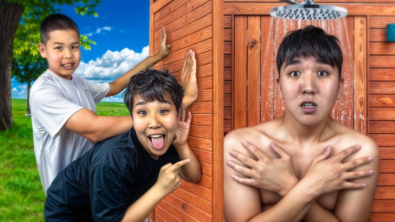 АҒАМДЫ ДУШҚА ҚАМАП ҚОЙДЫМ🥶ПРАНК ШЕКТЕН ШЫҚТЫ😱