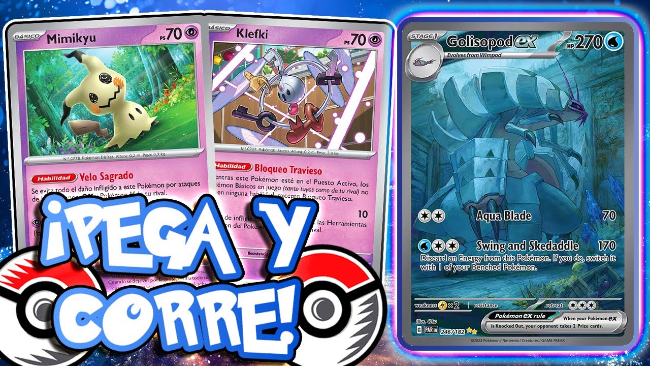 GOLISOPOD EX es un HIT AND RUN perfecto!/ Análisis y gameplay! #pokémon #pokemontcg #pokémonlive
