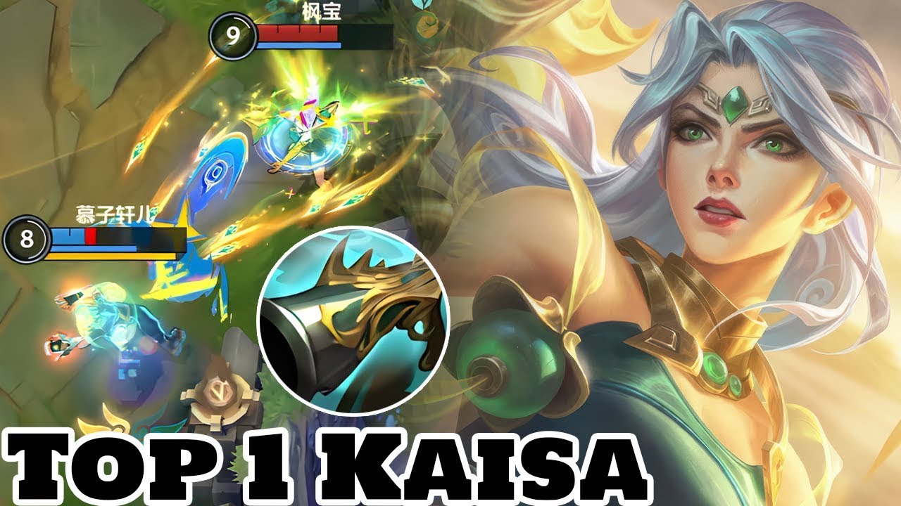 Wild Rift Kaisa   Top 1 Kai'sa Gameplay Rank Sovereign