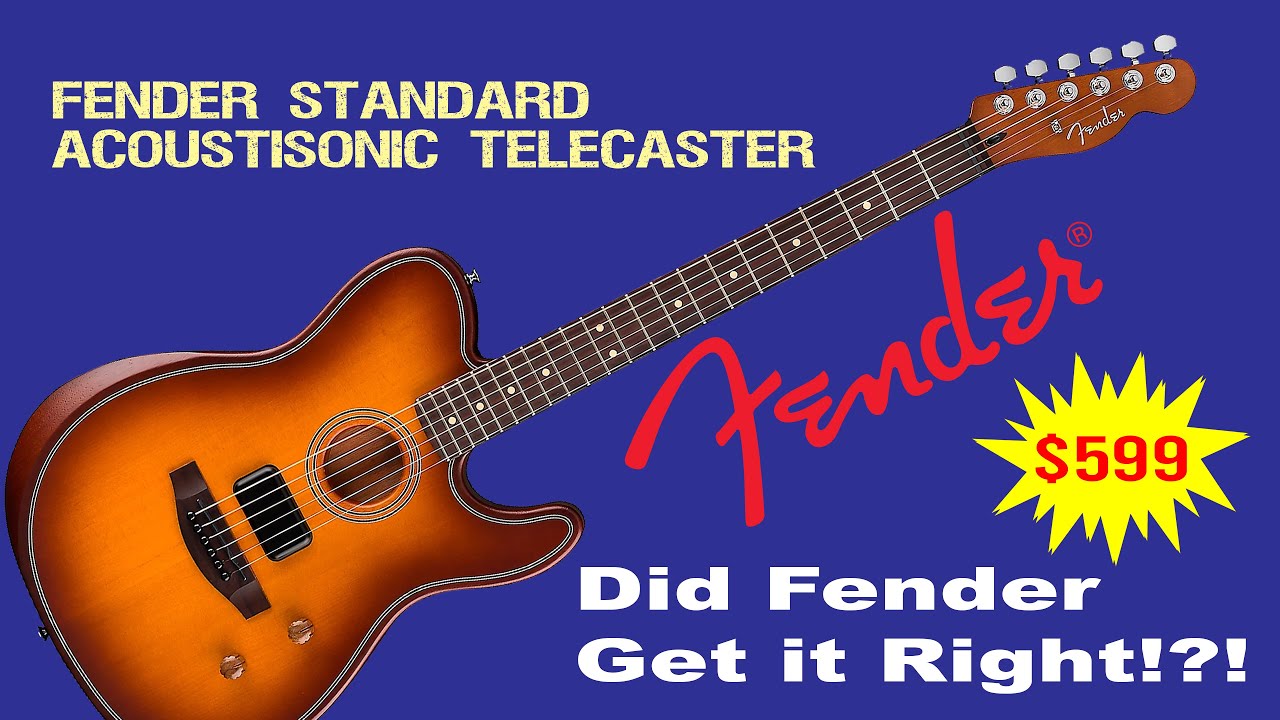 Fender Standard Acoustasonic Telecaster