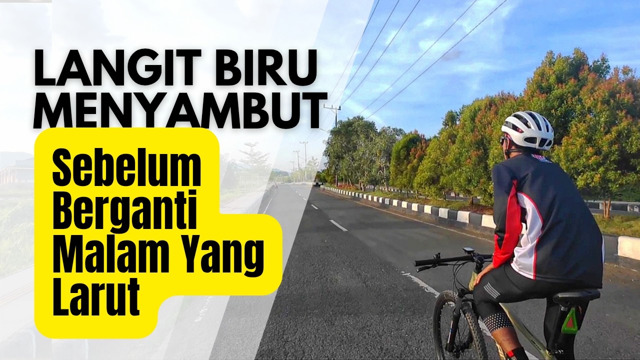 Akhiri Hari Senin, Dengan Gowes Yang Nyenengin #gowes #sepeda #polygonbike #mtb #steelbike #xc #goes