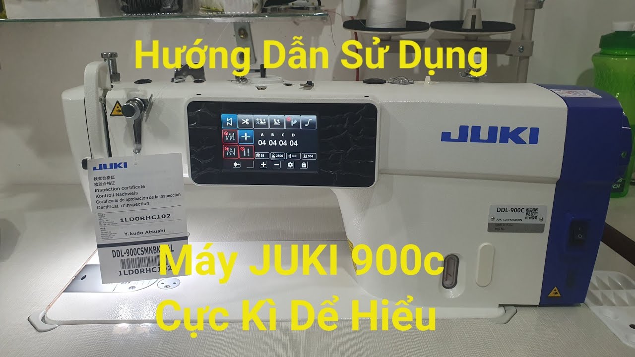 Máy 1kim Juki DDL-900C Hàng Chính Hãng Cao Cấp Nhất 2023| Máy May Juki Nhật