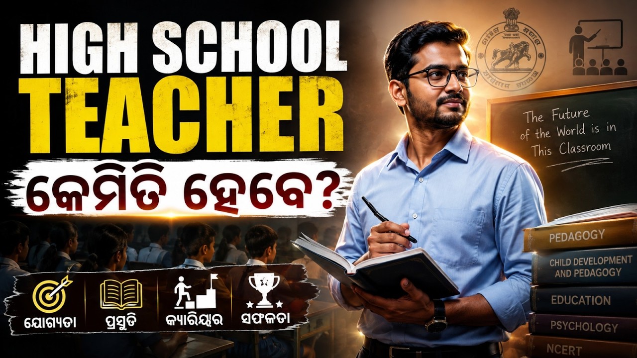 How to Become a High School Teacher in Odisha | Complete Career & Recruitment Guide
