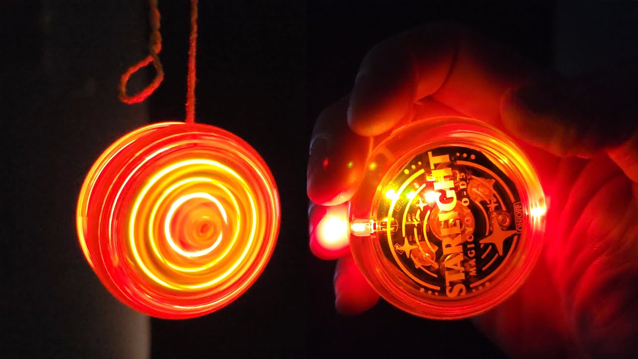 Magic YoYo D5 Starlight Unboxing & Review. Light Up 2A yoyo