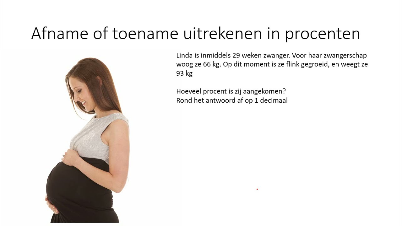 Afname en toename in procenten uitrekenen