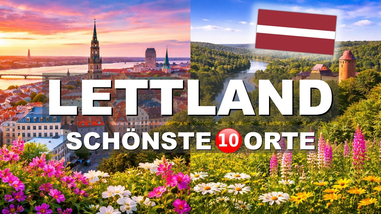 LETTLAND Sehensw&uuml;rdigkeiten: TOP 10 SCH&Ouml;NSTE ORTE, die DU sehen MUSST