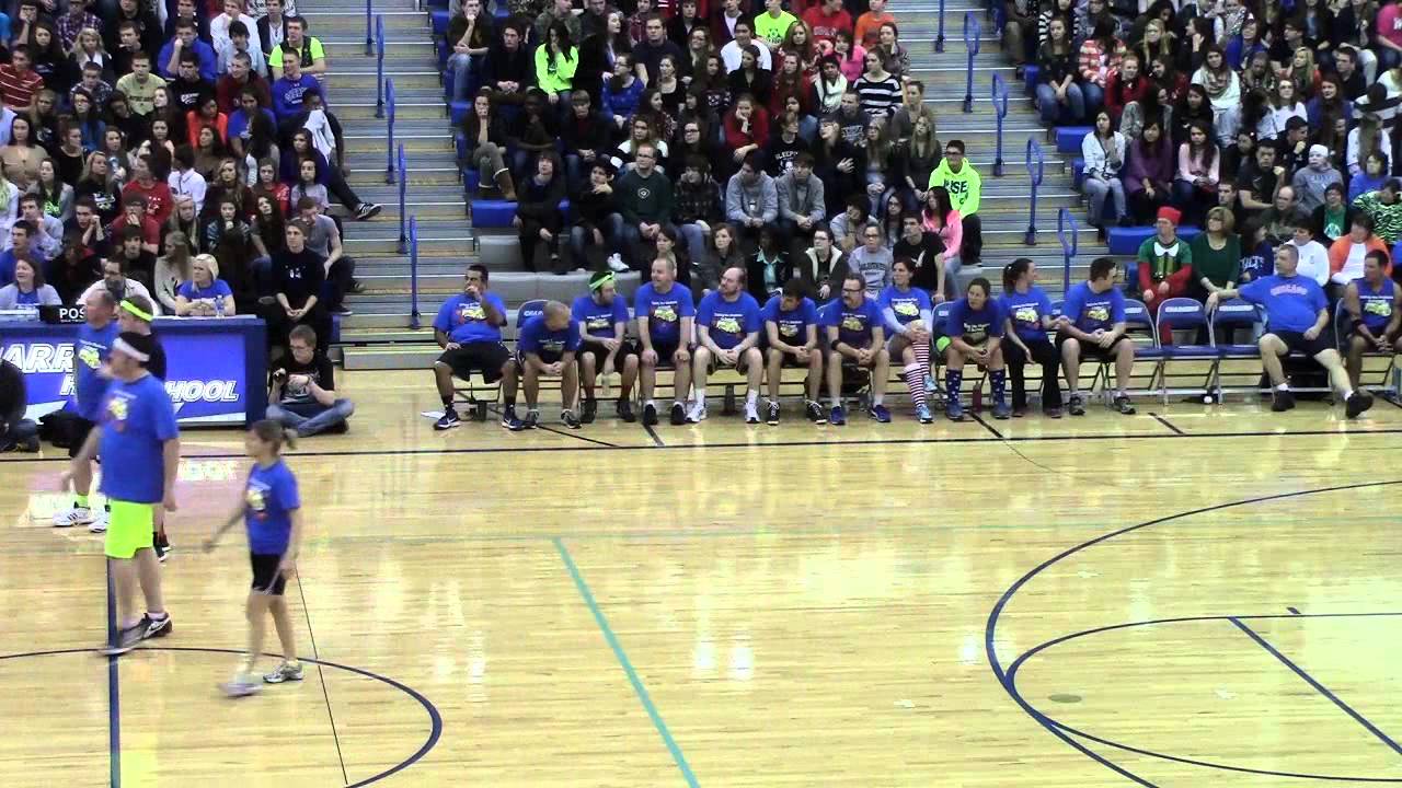 Carroll High School Staff vs Seniors Holiday Hoops Game 2013