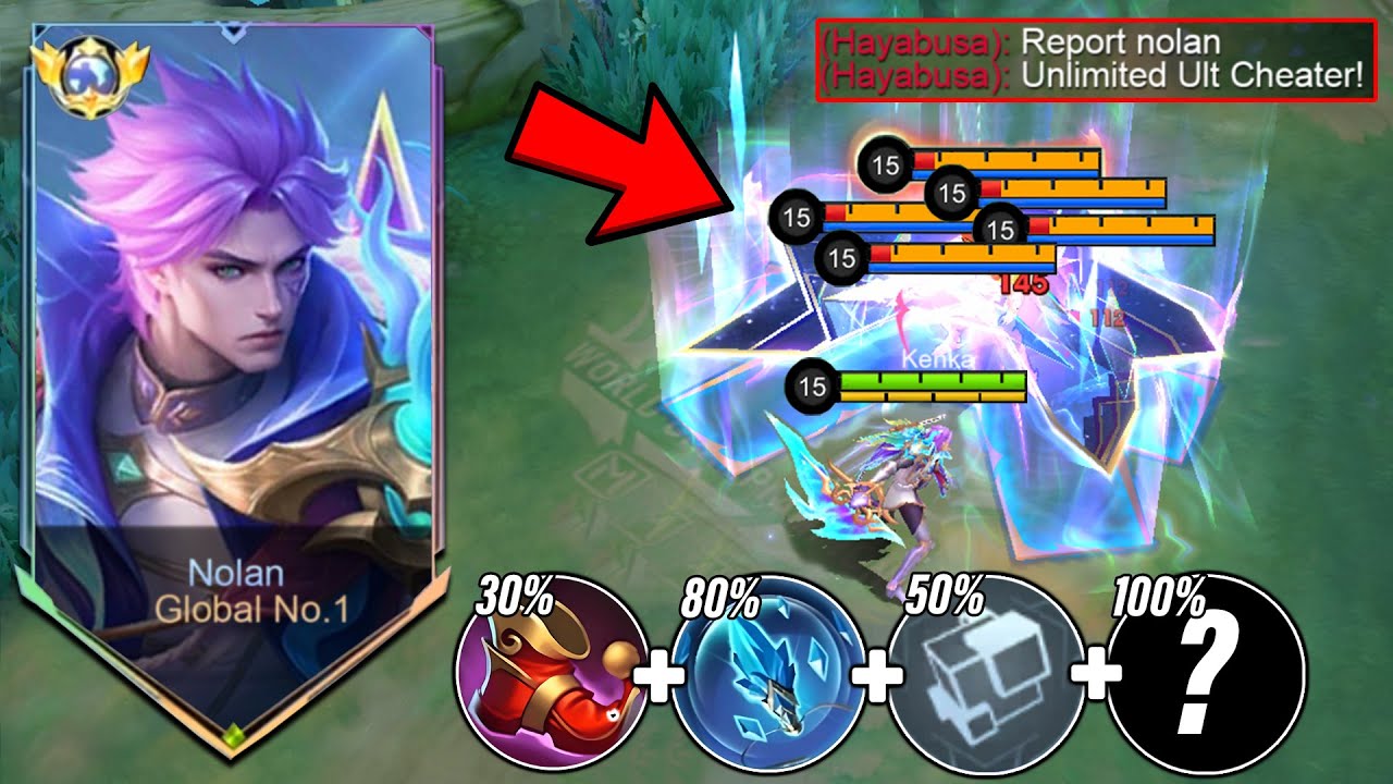 24 KILLS!!  💀 THIS NOLAN UNLIMITED COOLDOWN BUILD & EMBLEM IS BROKEENNNN! 😱 (Must Watch) - MLBB