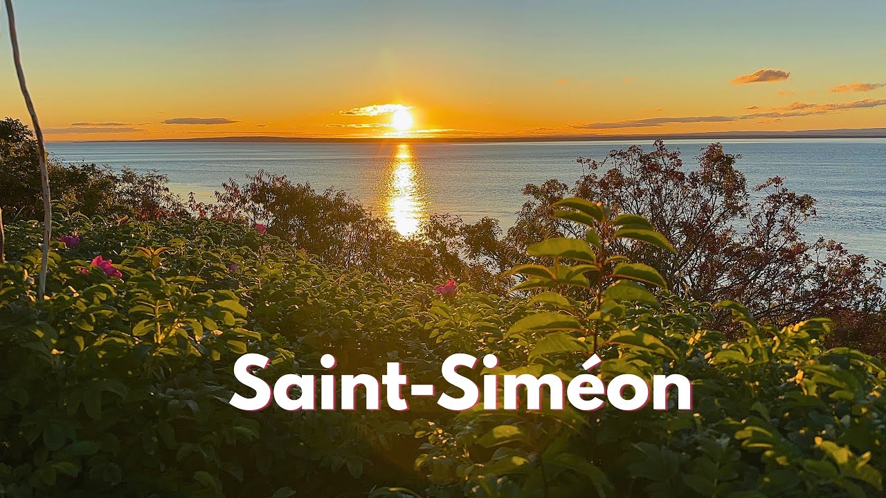 A Breathtaking Sunrise  in Saint-Siméon, QC