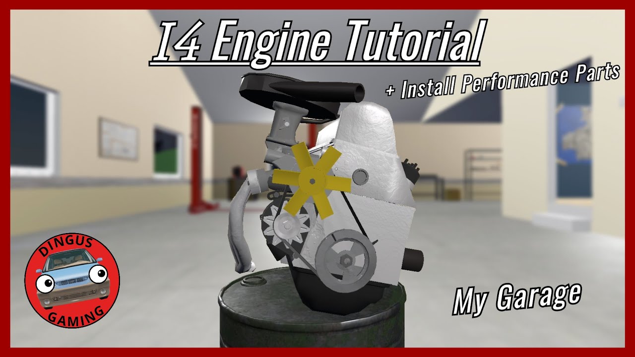How to build an Inline 4 Engine + Install Performance Parts | My Garage