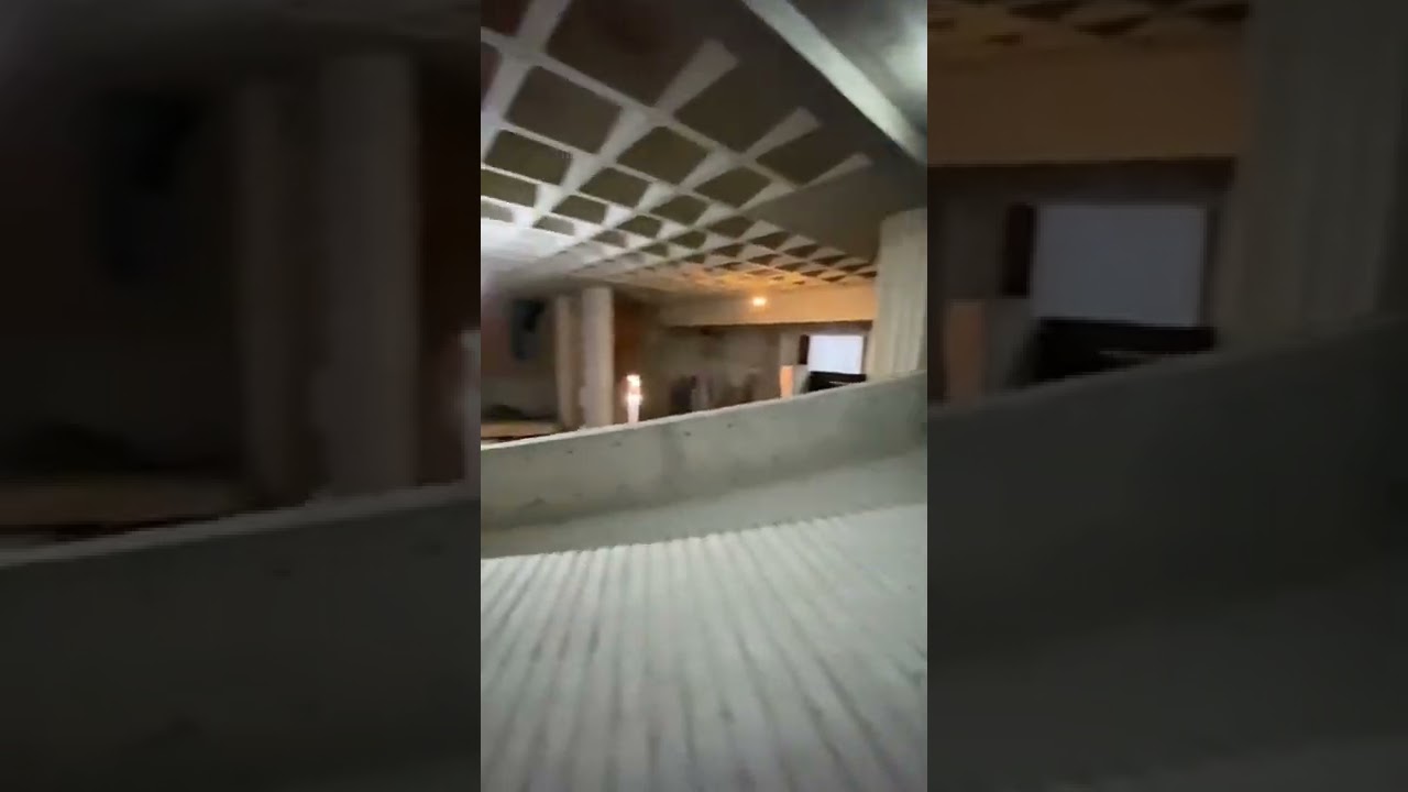 Rampa em CURVA facilitando a manobra de veículos
