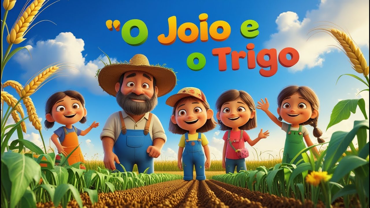 “O Joio e o Trigo – Música Bíblica Divertida para Crianças | Aprenda com Deus”