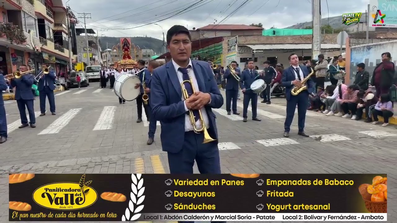 Quincenario Escuela Básica Patate y Patateños Residentes - Fiestas Señor del Terremoto 2026.
