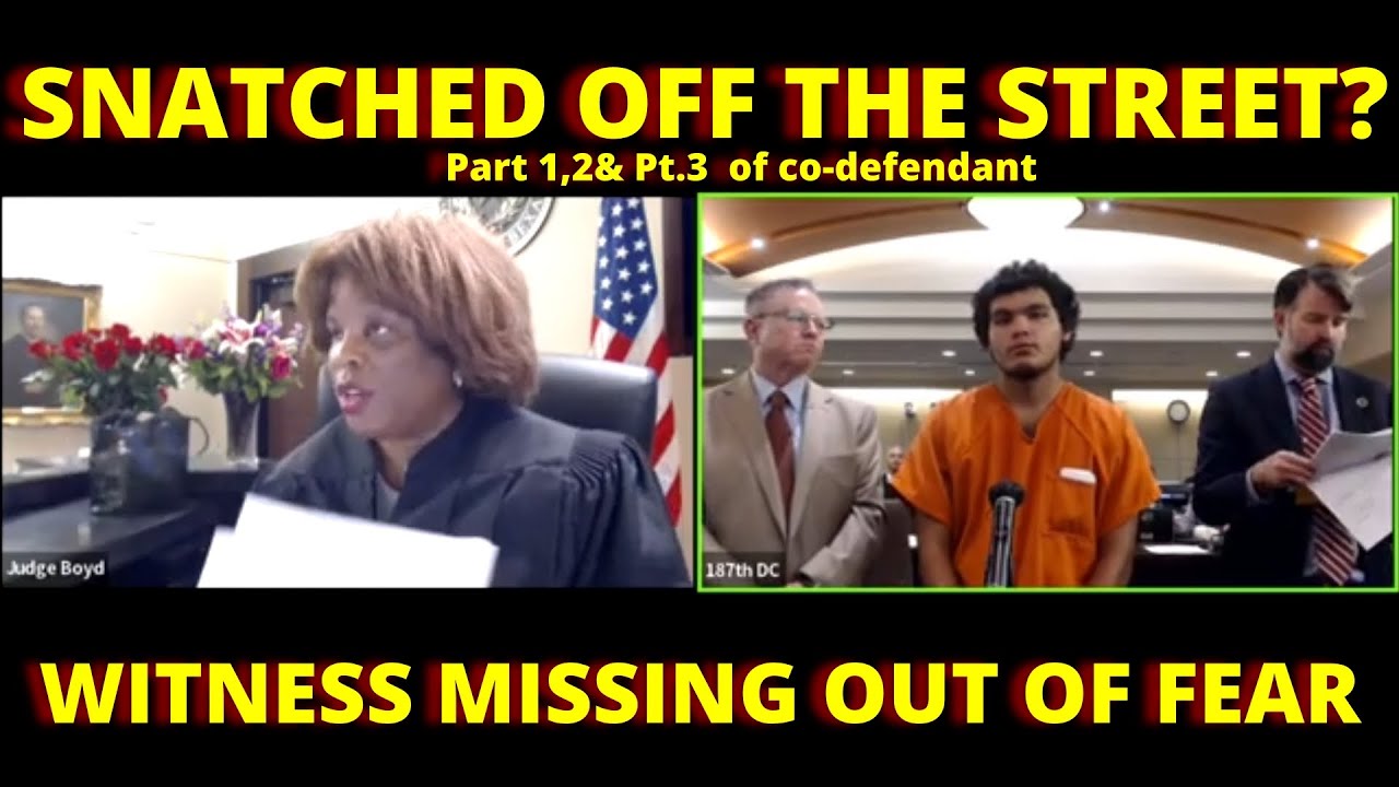 Part 1,2 &3! SCUM OF THE EARTH!! JUDGE BOYD IS PISSED