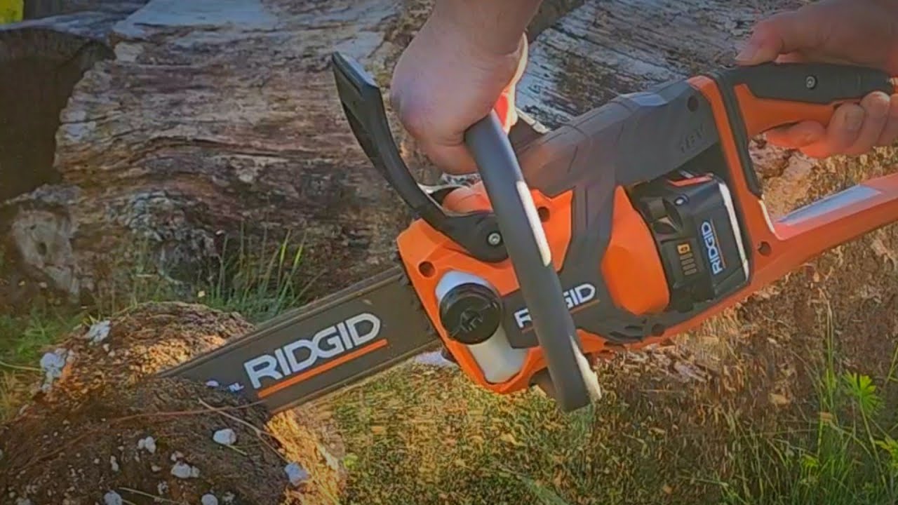 RIDGID 18V Chainsaw Review