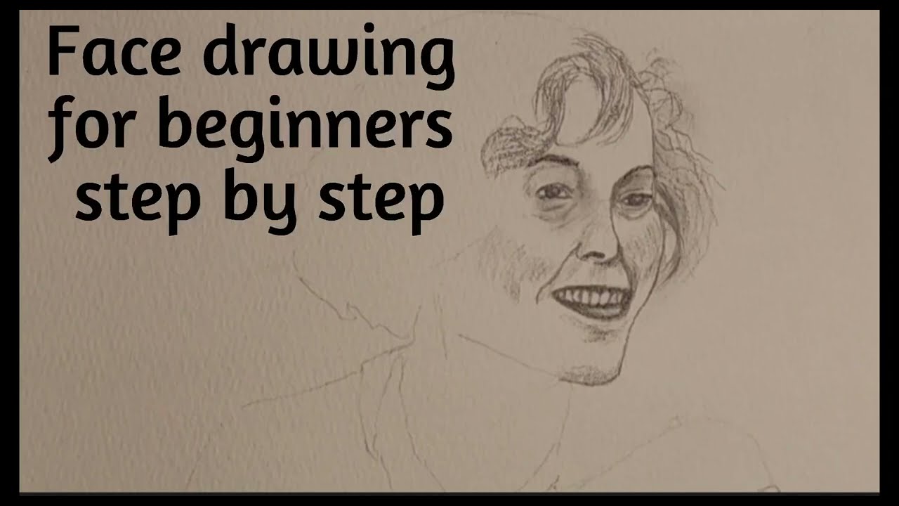 Face drawing for beginners/step by step 