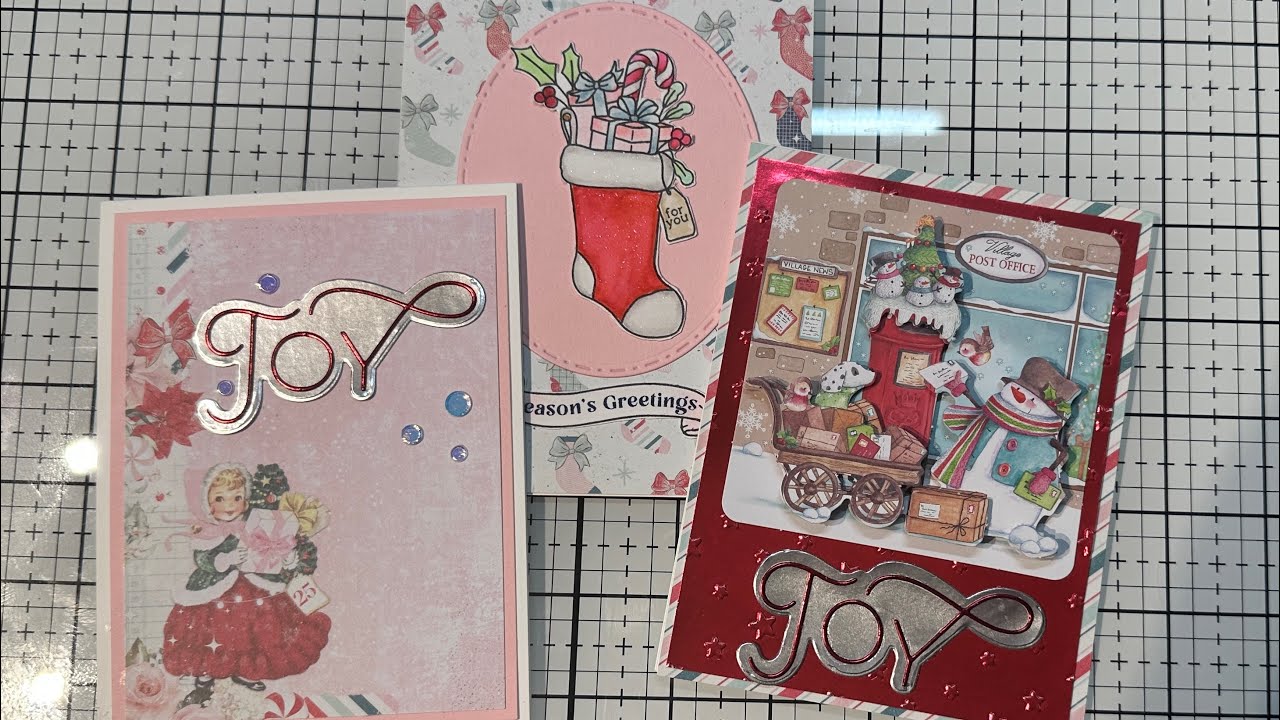 Simon Says Stamp November Card Kit 3 Cards