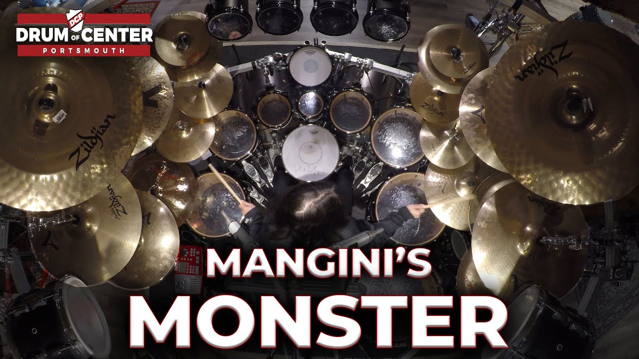 Ударная установка Monster Pearl Masterworks Майка Манджини — эксклюзивное интервью DCP