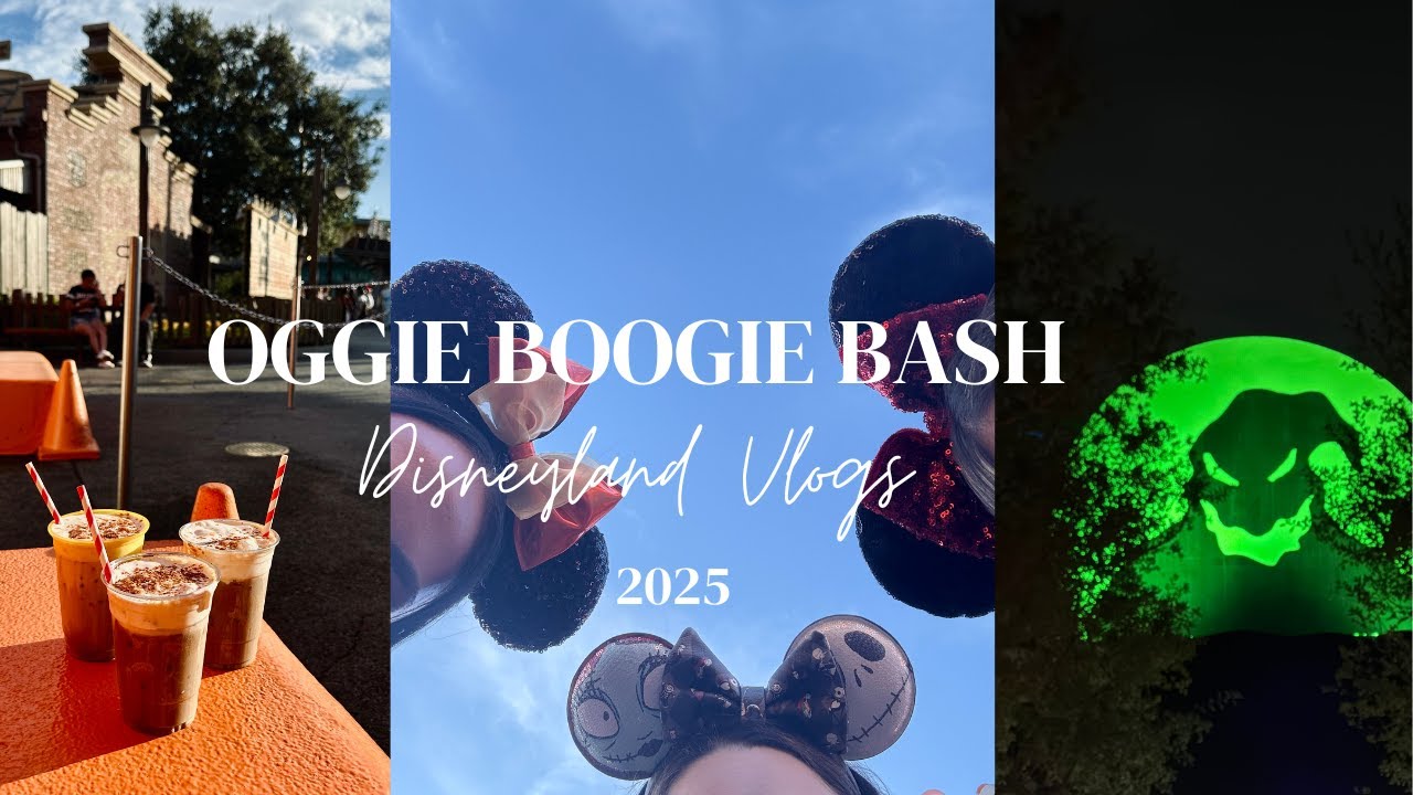 Oogie Boogie Bash 2025 | Disneyland Vlogs |