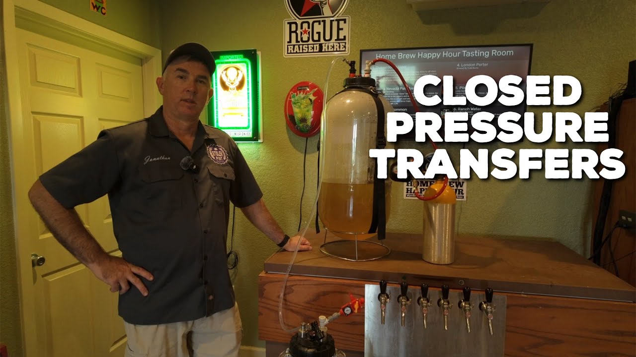Best Practices for Closed Pressure Transferring Homebrew Beer