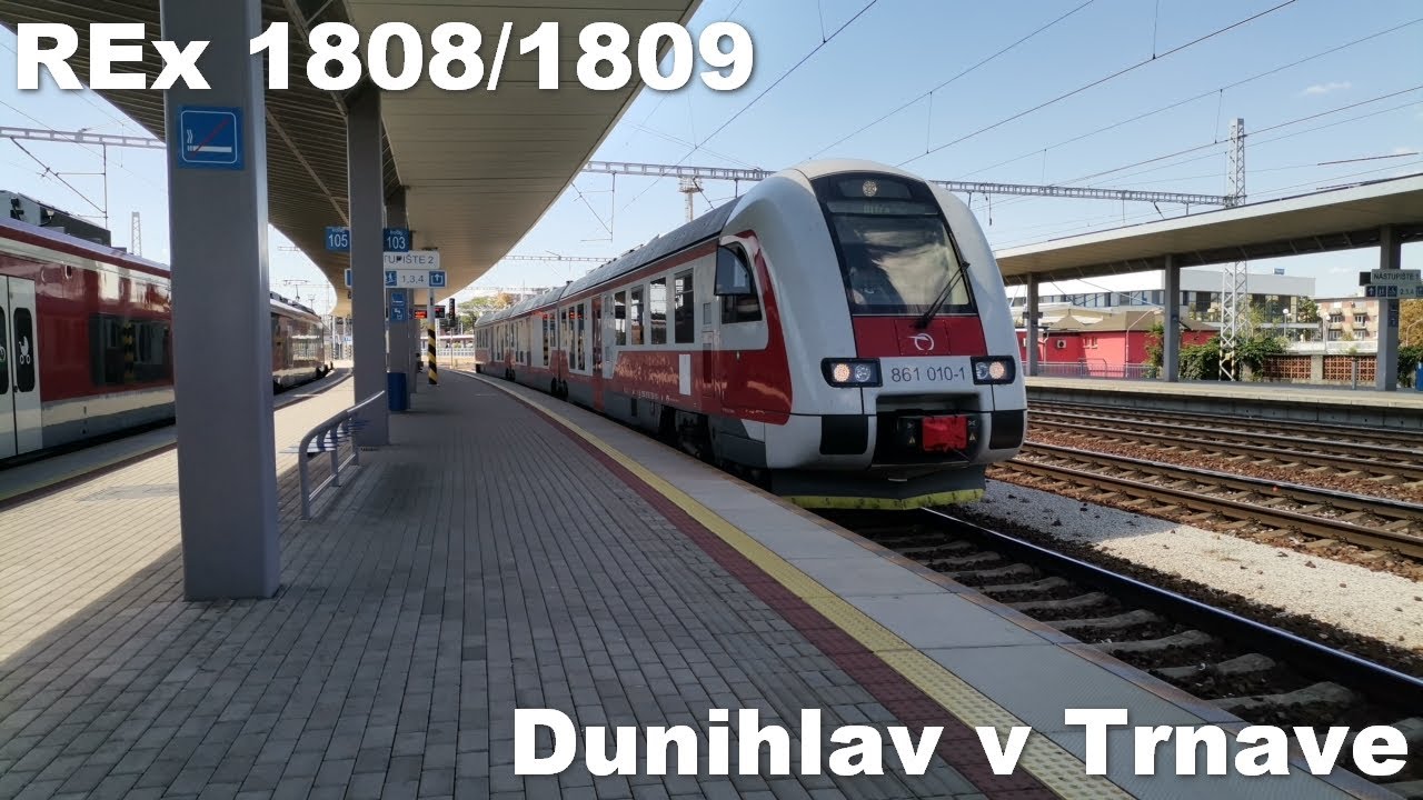 Železnice na Slovensku | Dunihlav na Region&aacute;lnych Expresoch v Trnave! (11.8. 2024)