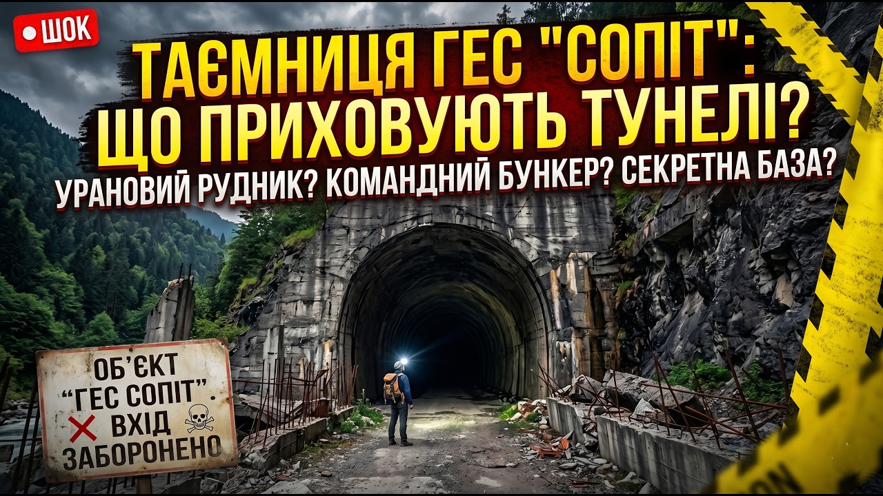 Я ЗНАЙШОВ СЕКРЕТНЕ ПІДЗЕМНЕ МІСТО? Правда про Карпатське Море