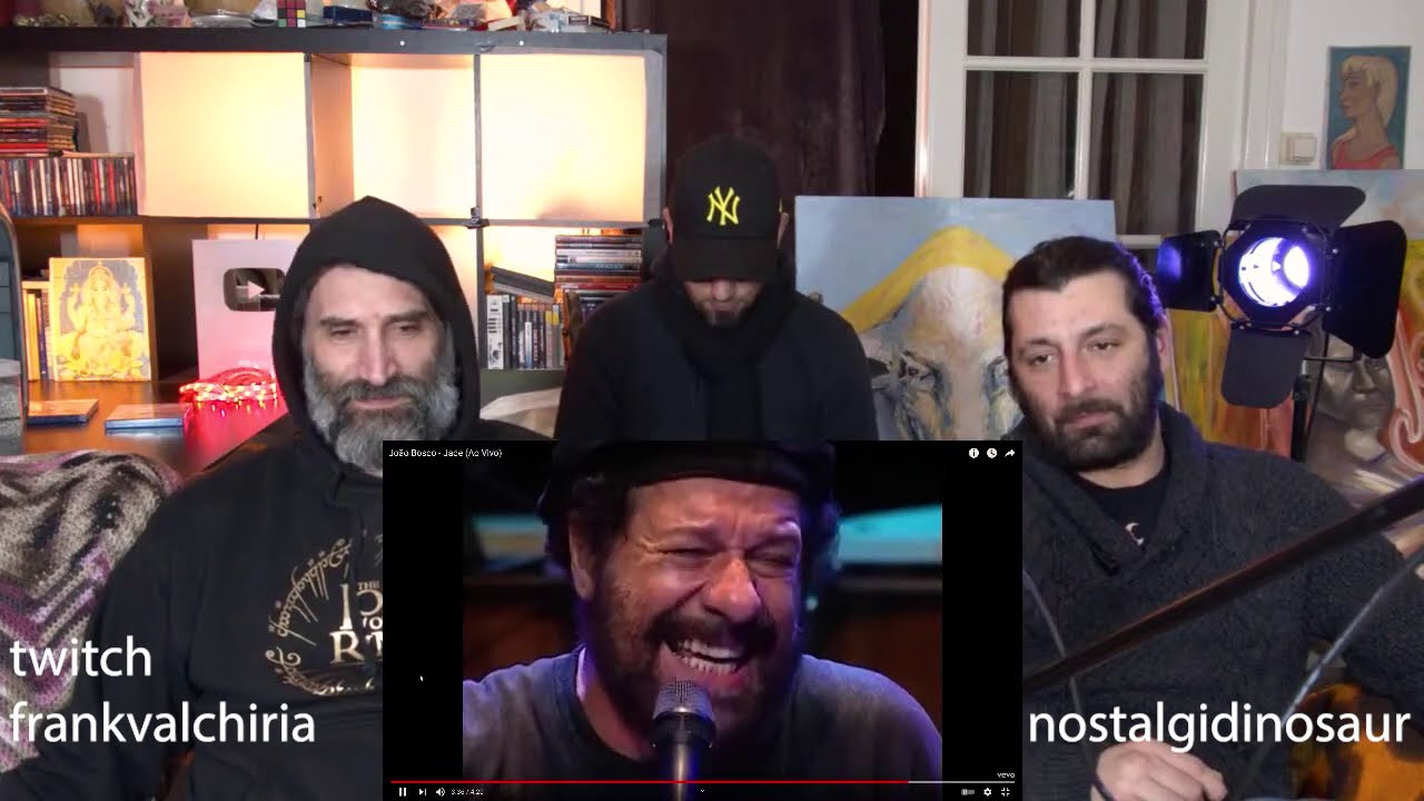 João Bosco - Jade (Ao Vivo) reaction from live stream