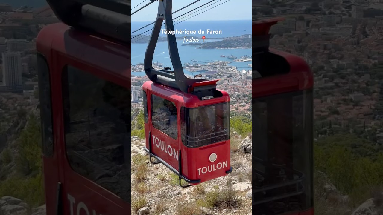 &Eacute;vasion au sommet avec le t&eacute;l&eacute;ph&eacute;rique du Faron 🚠 &agrave; Toulon