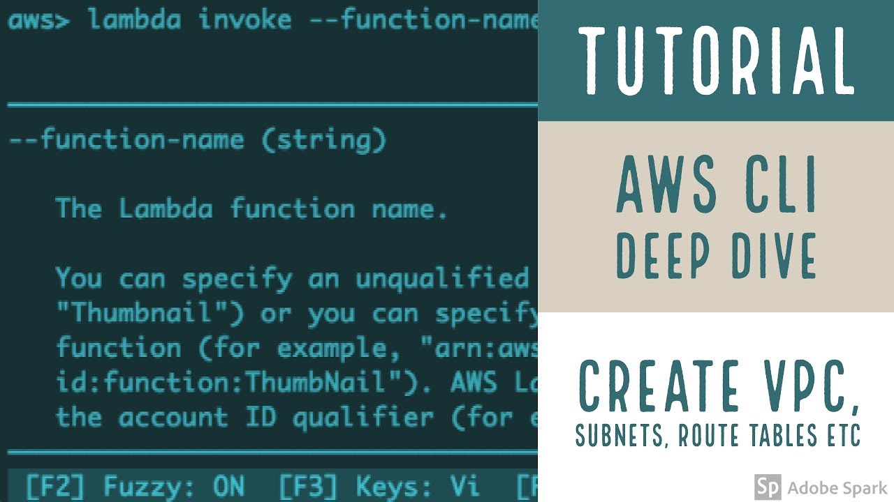 AWS CLI Deep Dive: Create a VPC, Subnets, Route Table, Instance with CLI