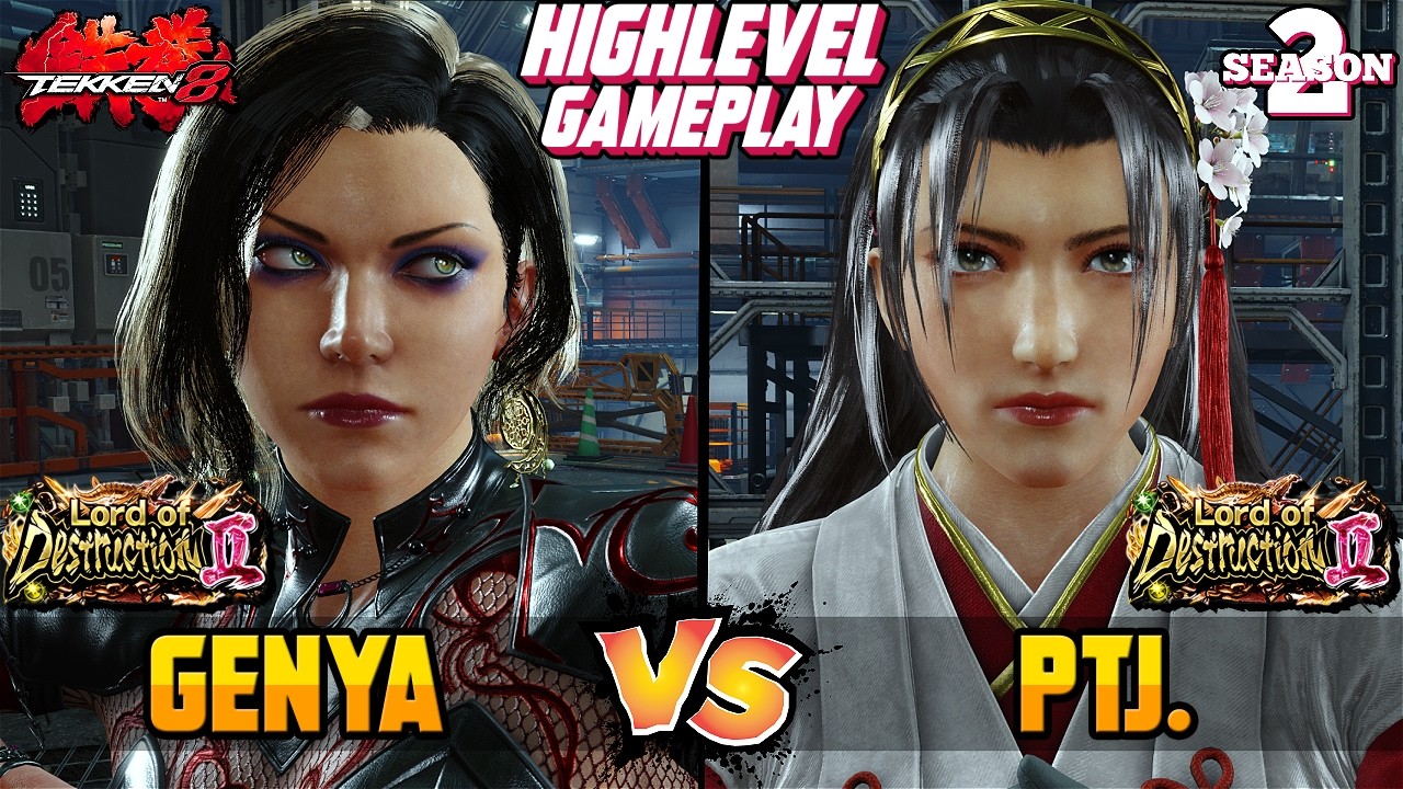 T8 – PTJ (Jun Kazama) vs GENYA (Zafina) – Tekken 8 High Level Gameplay