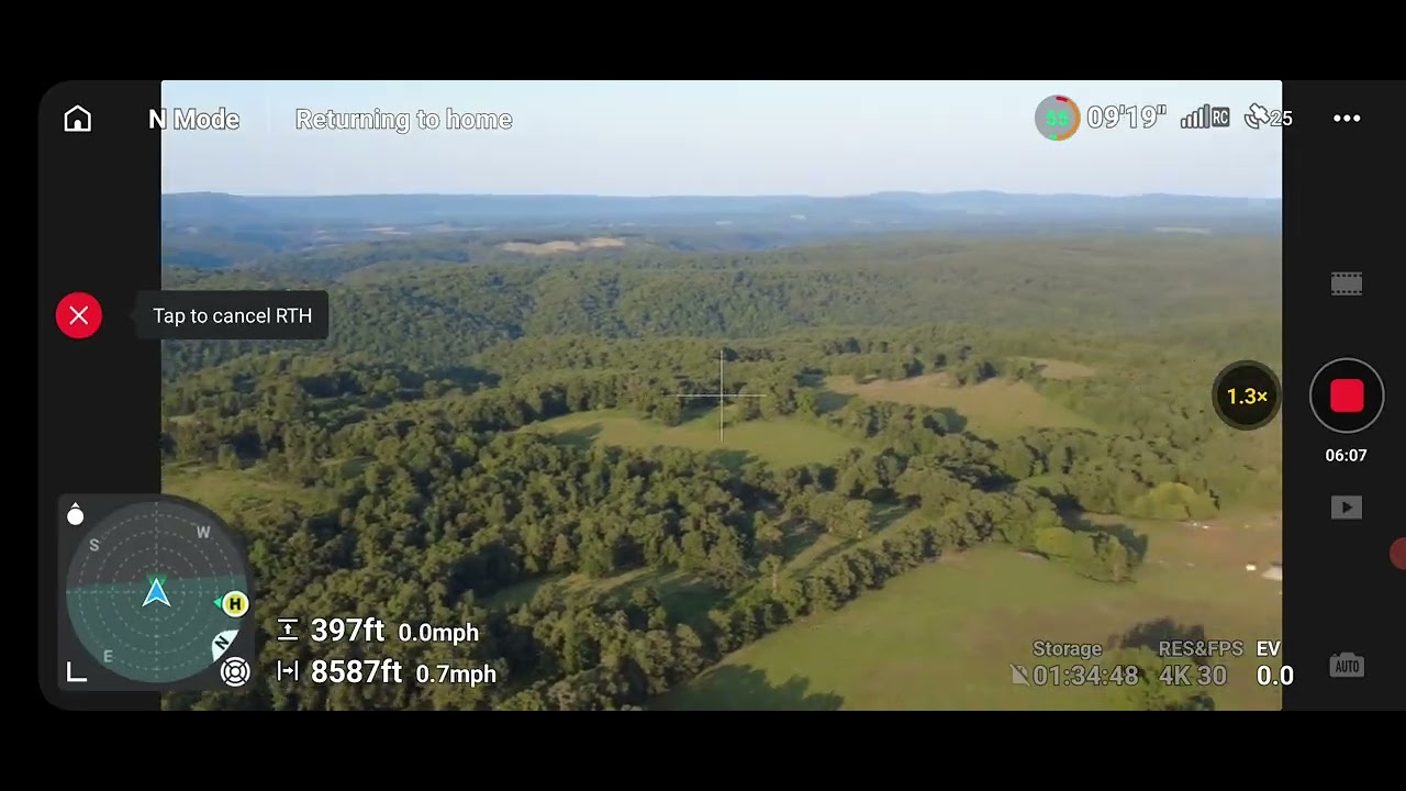 3.2 mile flight with my DJI mini 4k. New master airscrew props