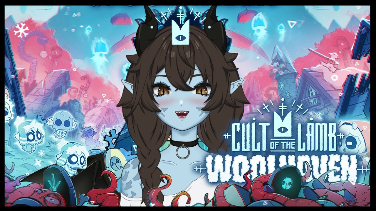【CULT OF THE LAMB】Ich bin Müde aber der Kult muss wachsen! ৻(  •̀ ᗜ •́  ৻)