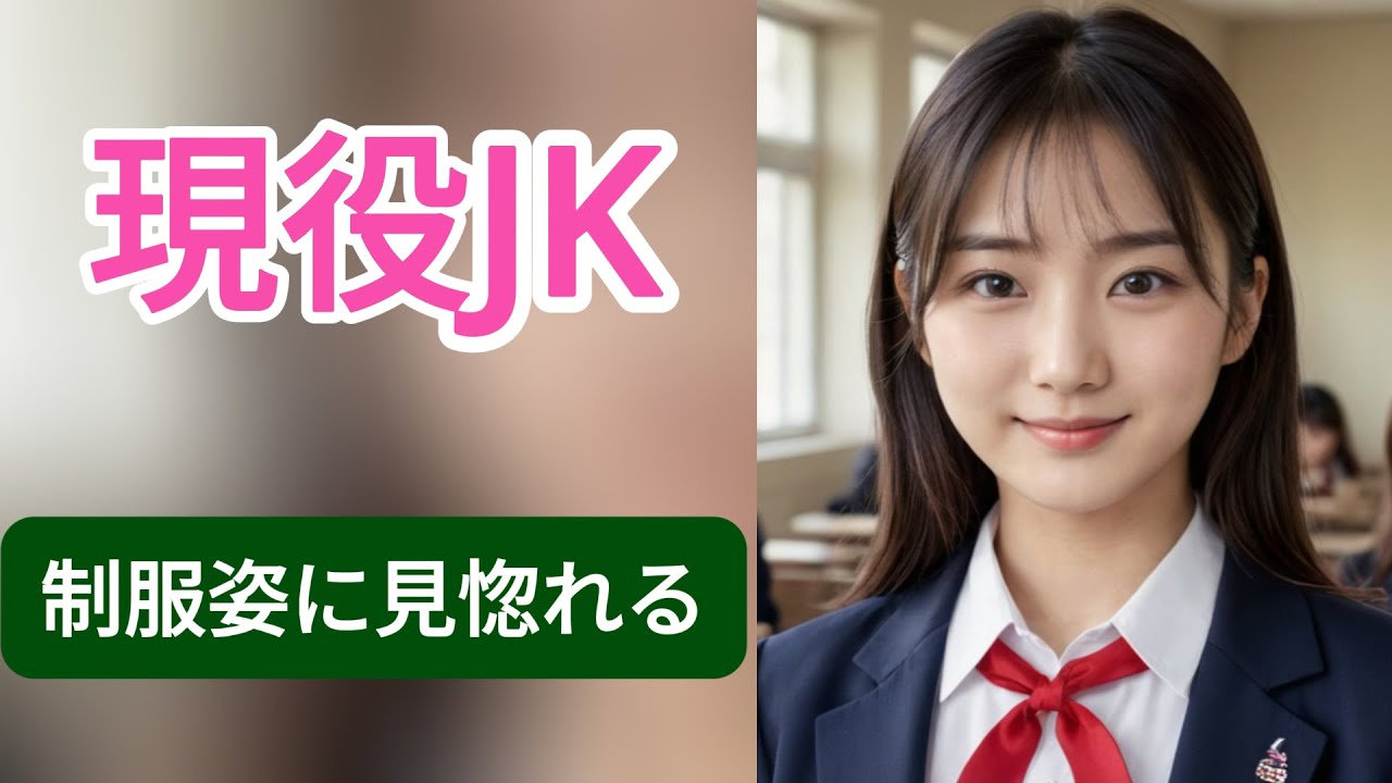 【AI美女】現役JKの制服姿、なんでこんなに魅力的なんだろう Vol.43 #4K #Lookbook