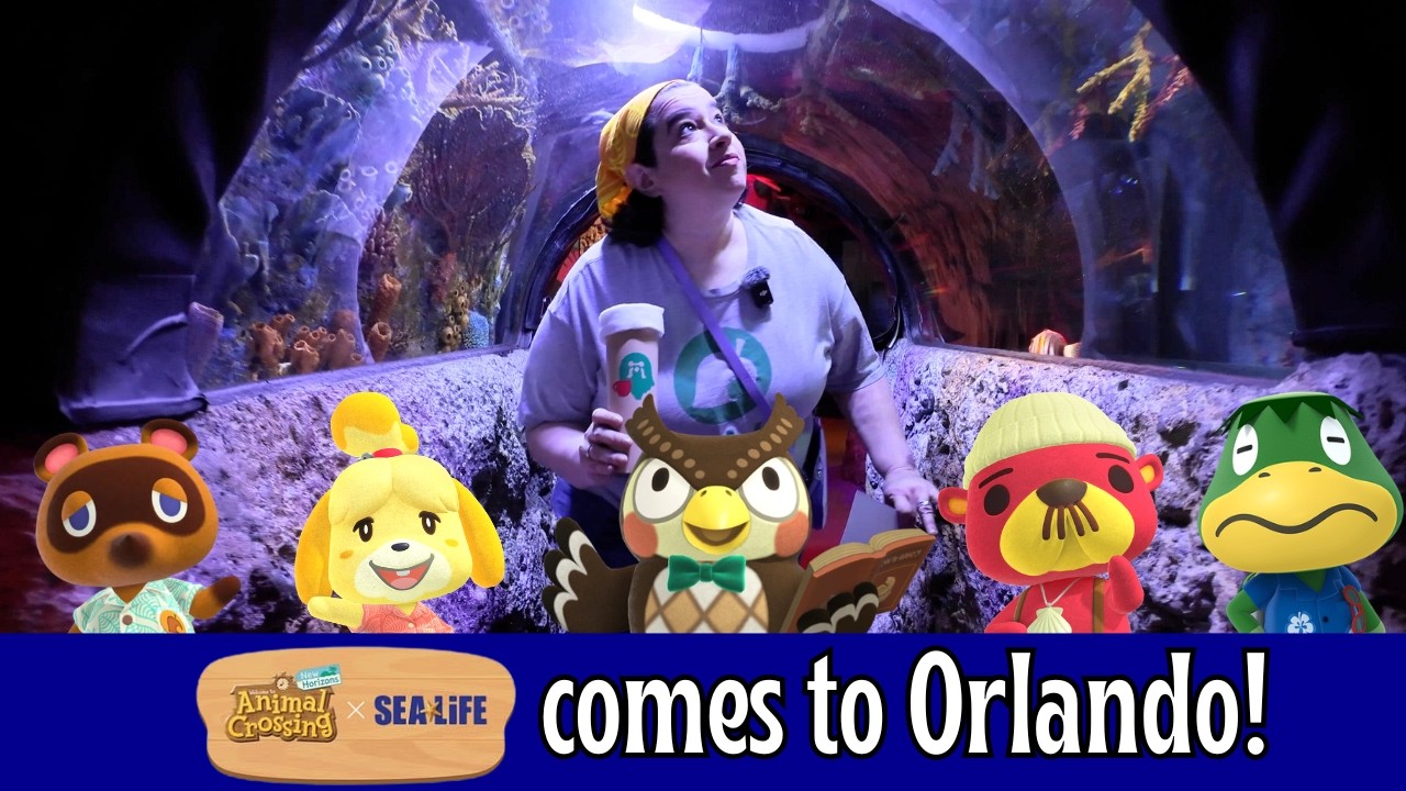 Экскурсия в аквариум Animal Crossing x SeaLife (Орландо)