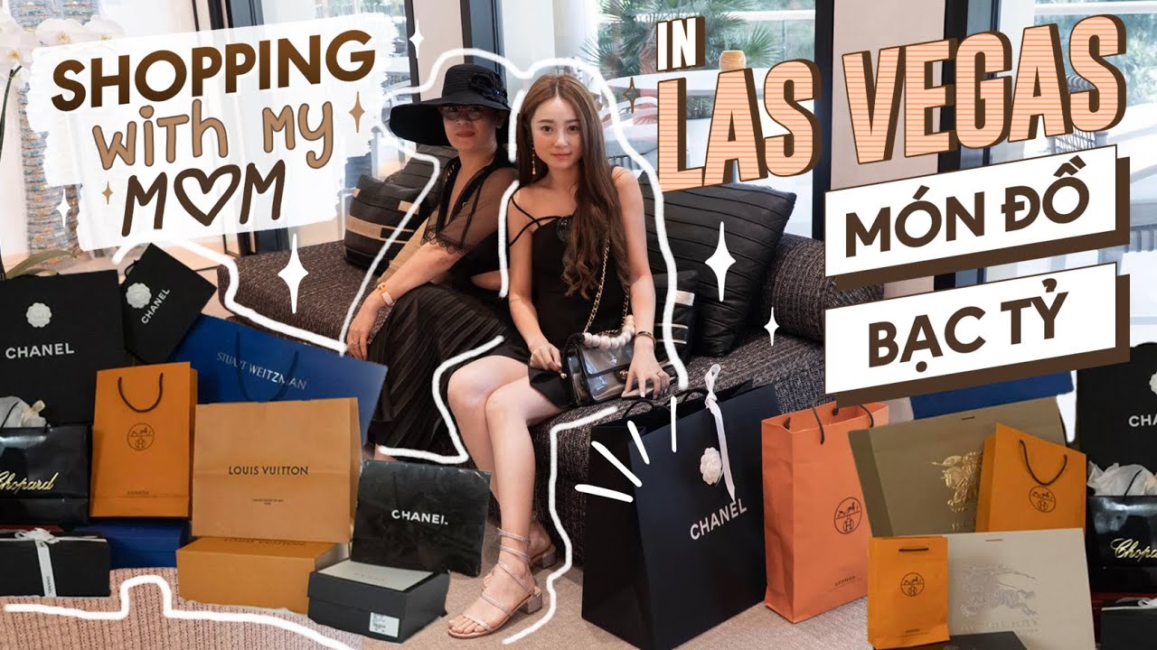 Vlog#16: SHOPPING WITH MOMMY IN LAS VEGAS - We spent $100,000 [Cuộc sống ở Mỹ của Gà Tây Tây]