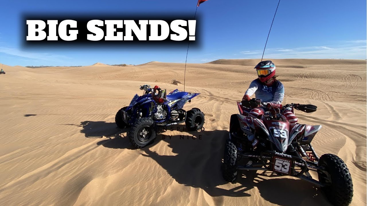 Exploring Little Sahara Sand Dunes for BIG jumps!