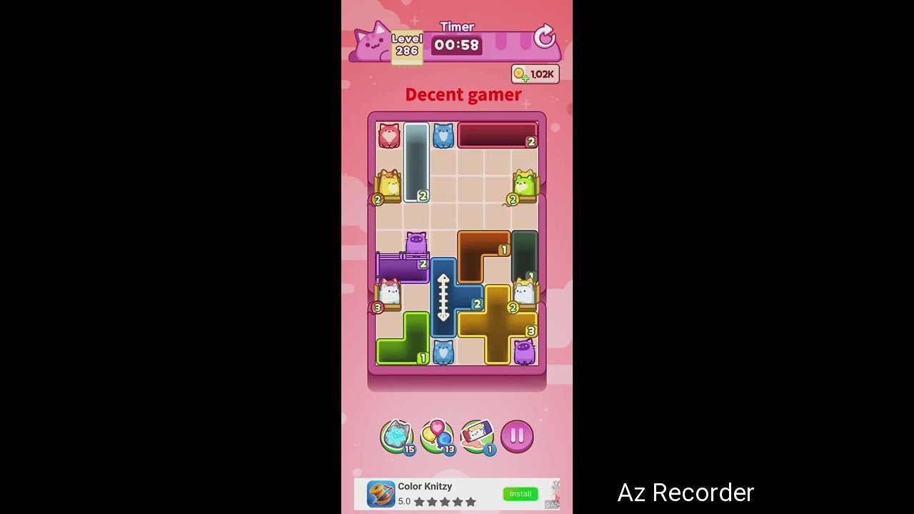 Drop the cat level 286 Walkthrough solution 