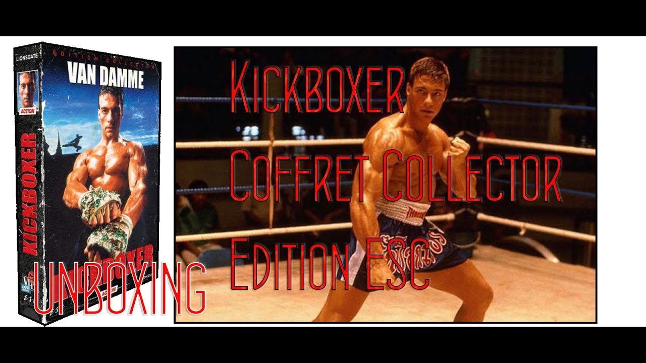 Kickboxer VHS BOX Unboxing Edition ESC Blu-Ray
