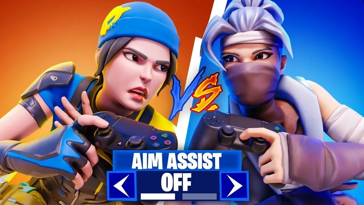 I Hosted a 1v1 Tournament with NO AIM ASSIST...
