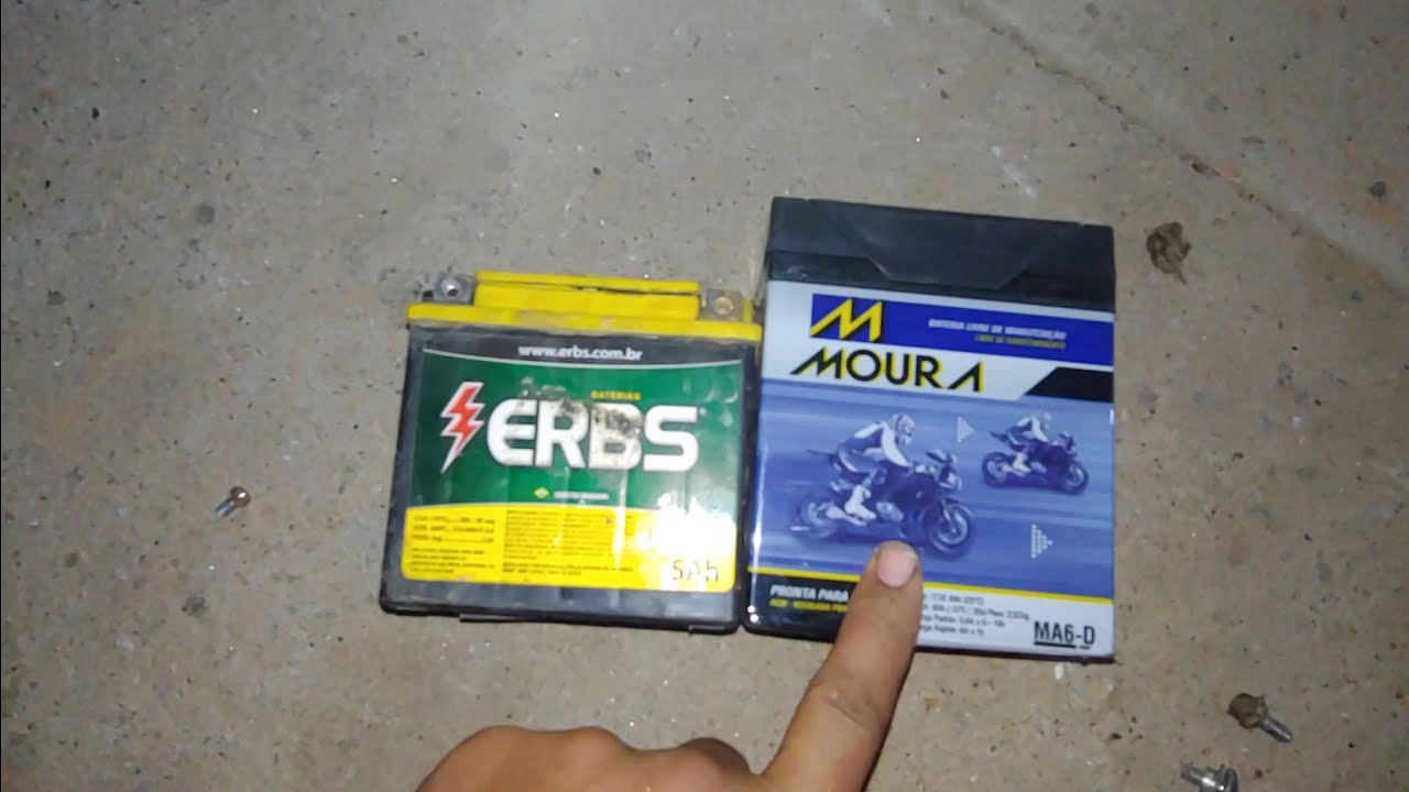 Bateria maior na Xre 300