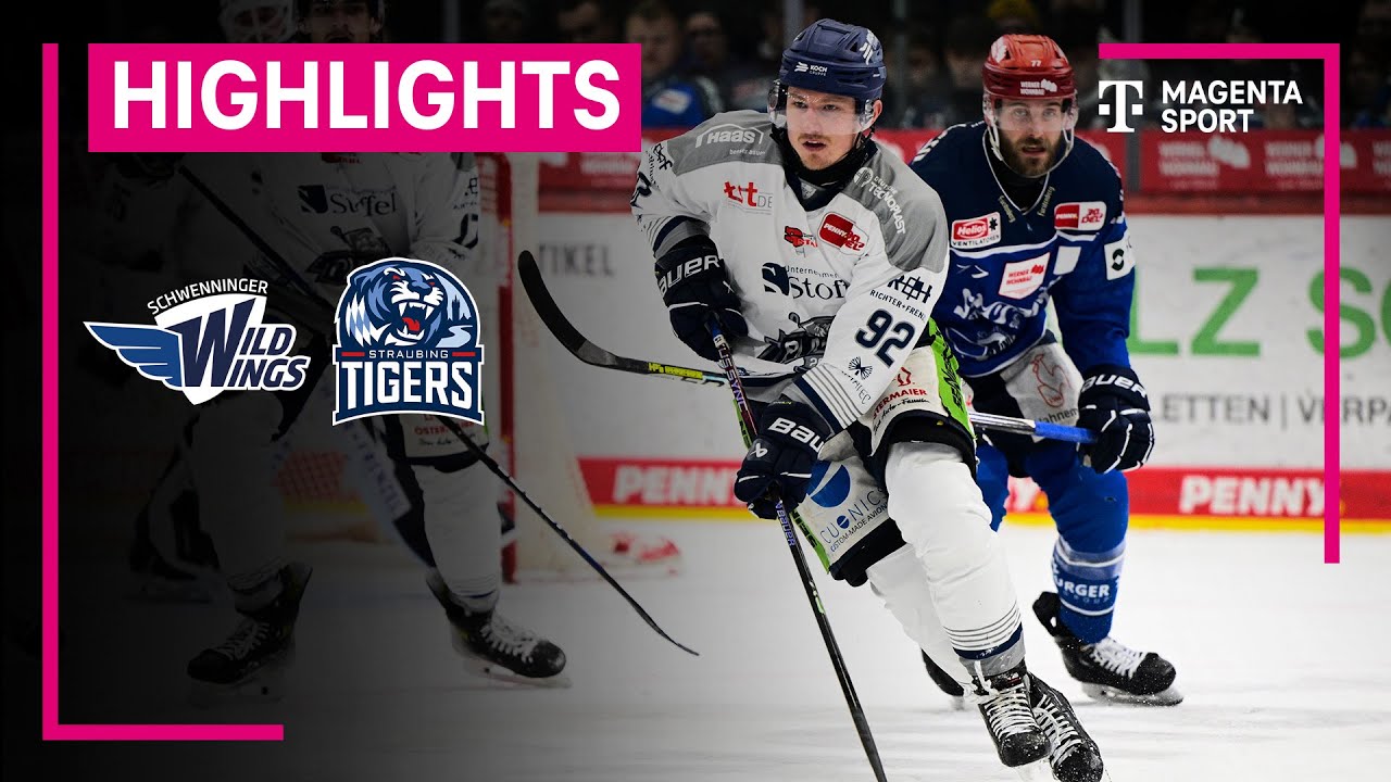 Schwenninger Wild Wings - Straubing Tigers | PENNY DEL Playoffs | MAGENTA SPORT