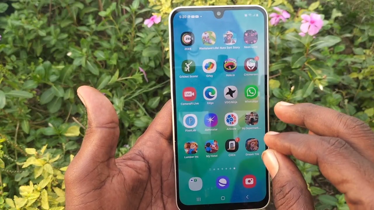 Как создать папку для приложений на Samsung Galaxy A16 5G