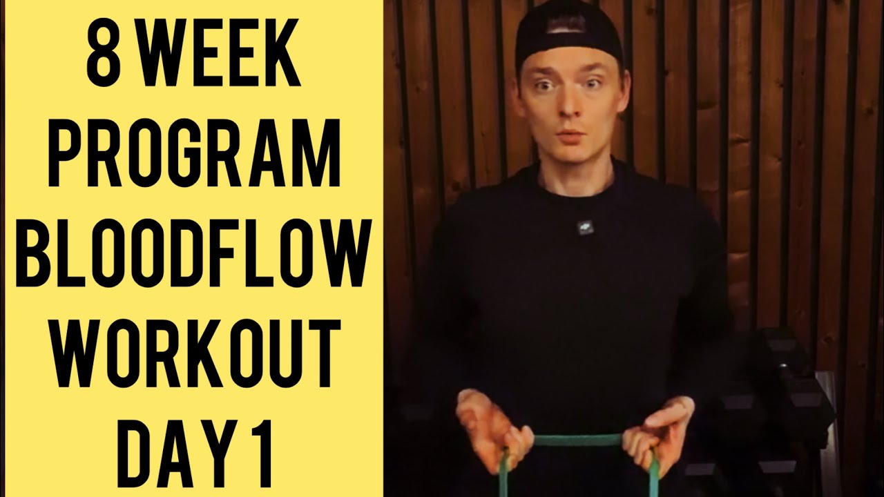 8 week program | Bloodflow workout | Day 1