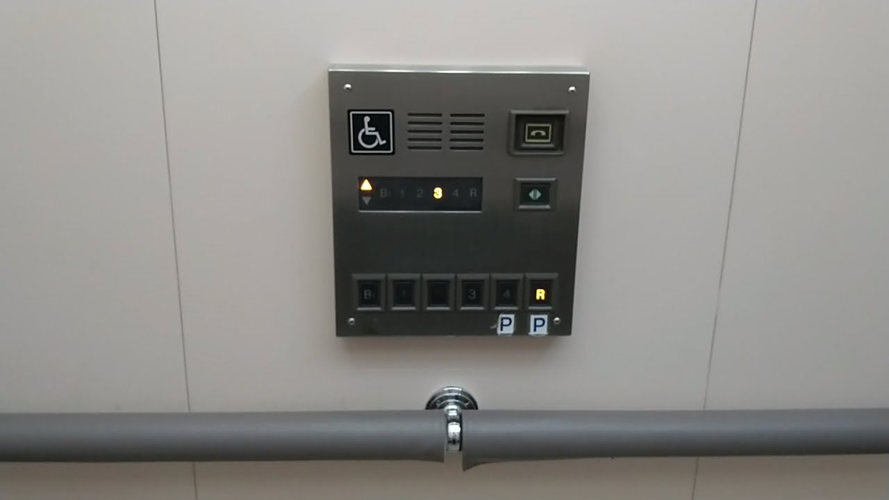 日立エレベーター　FKDショッピングプラザ宇都宮店　南側EV