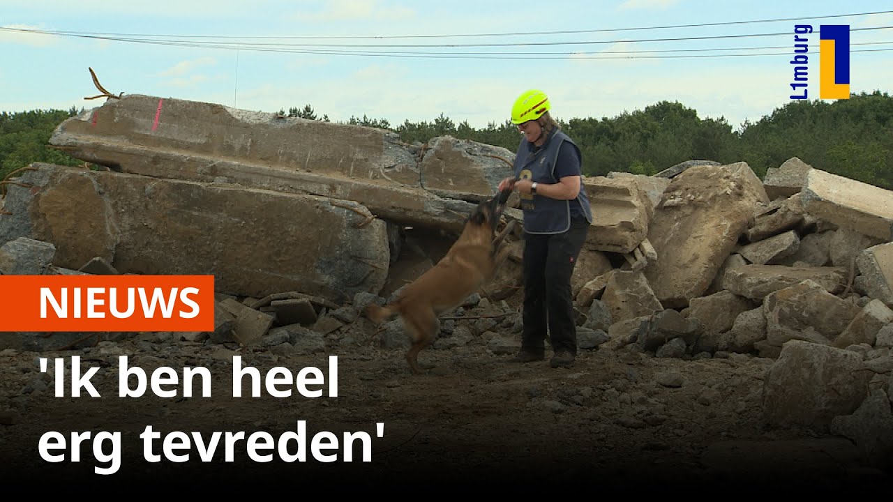 NK puinzoeken voor speurhonden in Venlo
