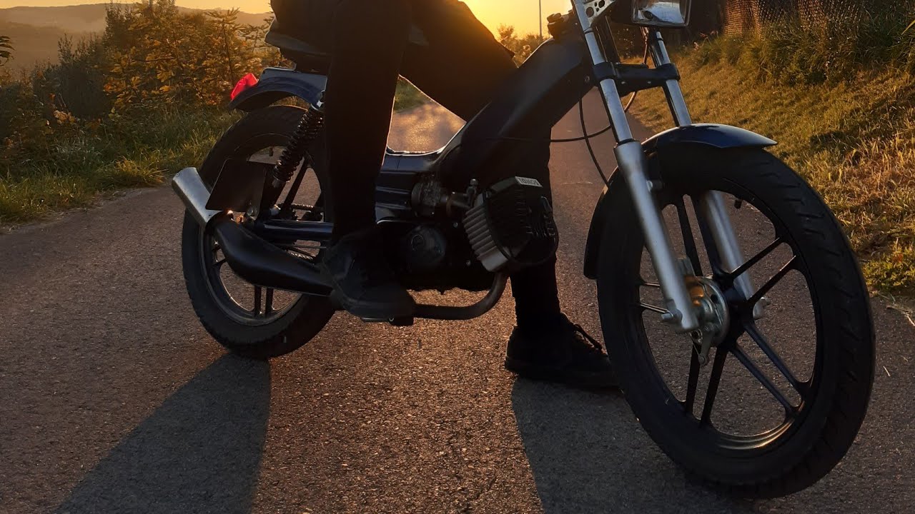 Tomos automatik 65cc|FIRST RIDE|WHEELIES|