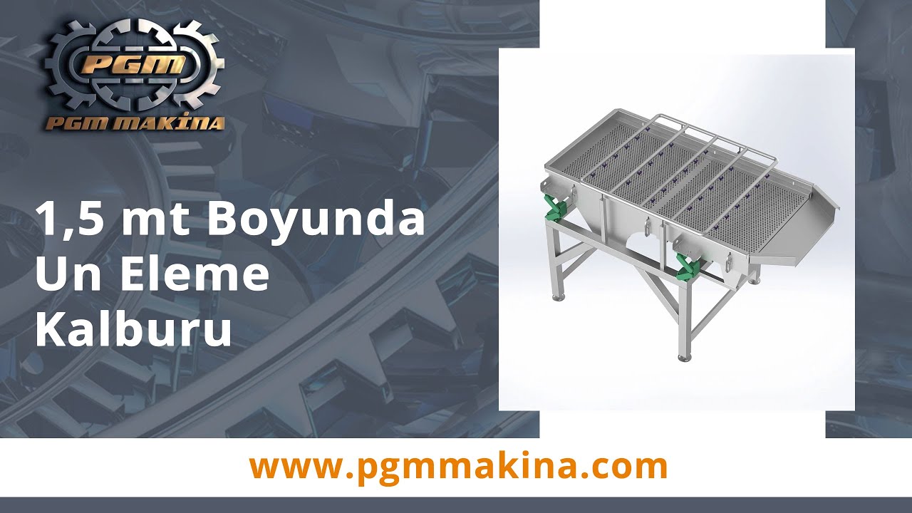 1,5 mt Boyunda Un Eleme Kalburu