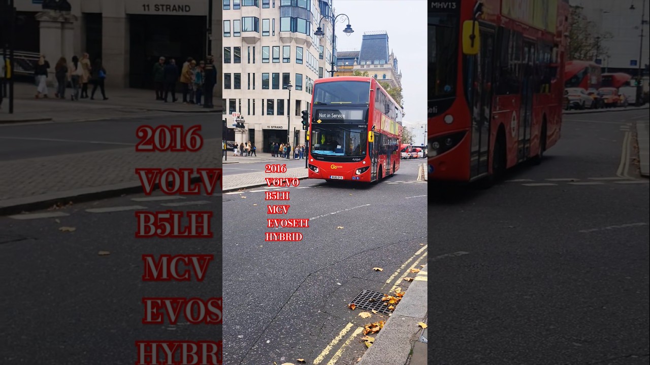 2016 Volvo B5LH MCV EvoSeti hybrid Not in Service in England London on 01/11/2024