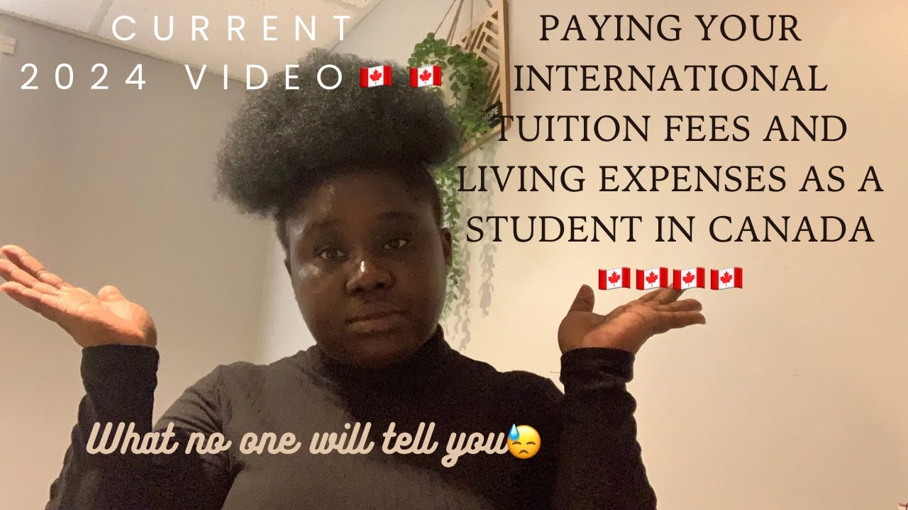 CAN YOU WORK AND PAY YOUR INTERNATIONAL TUITION FEES AND LIVING EXPENSES IN CANADA 🇨🇦 |HOW TO DO IT👍