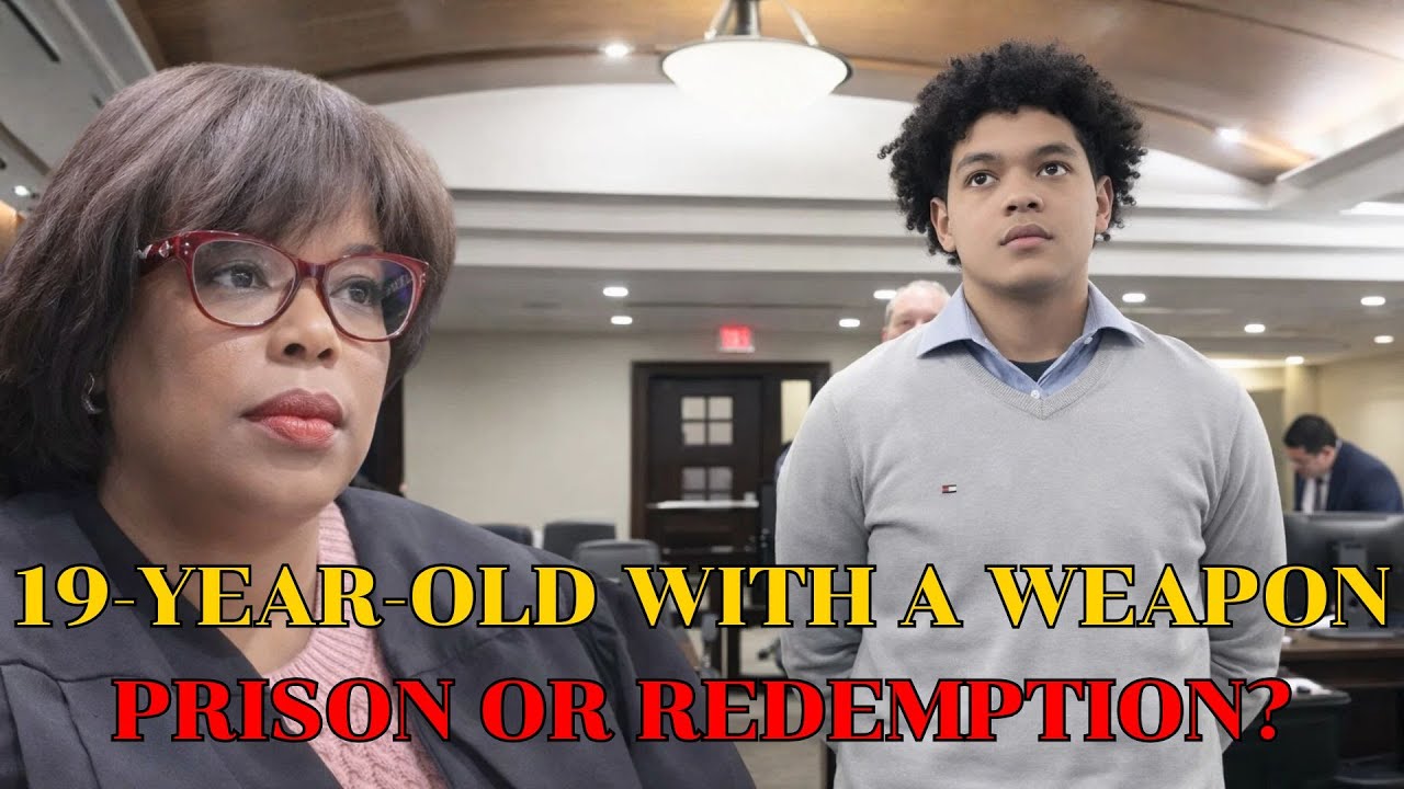 Judge Boyd Rules on Teen Defendant Caught with a Weapon.
